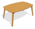 sh_Mesa_Tbls_Gogo_DiningTable_Rectangle h75cm